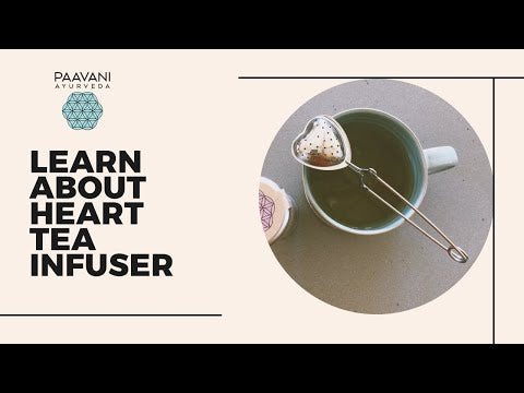 Heart Tea Infuser | Stainless Steel Strainer for Loose-Leaf Tea Rituals